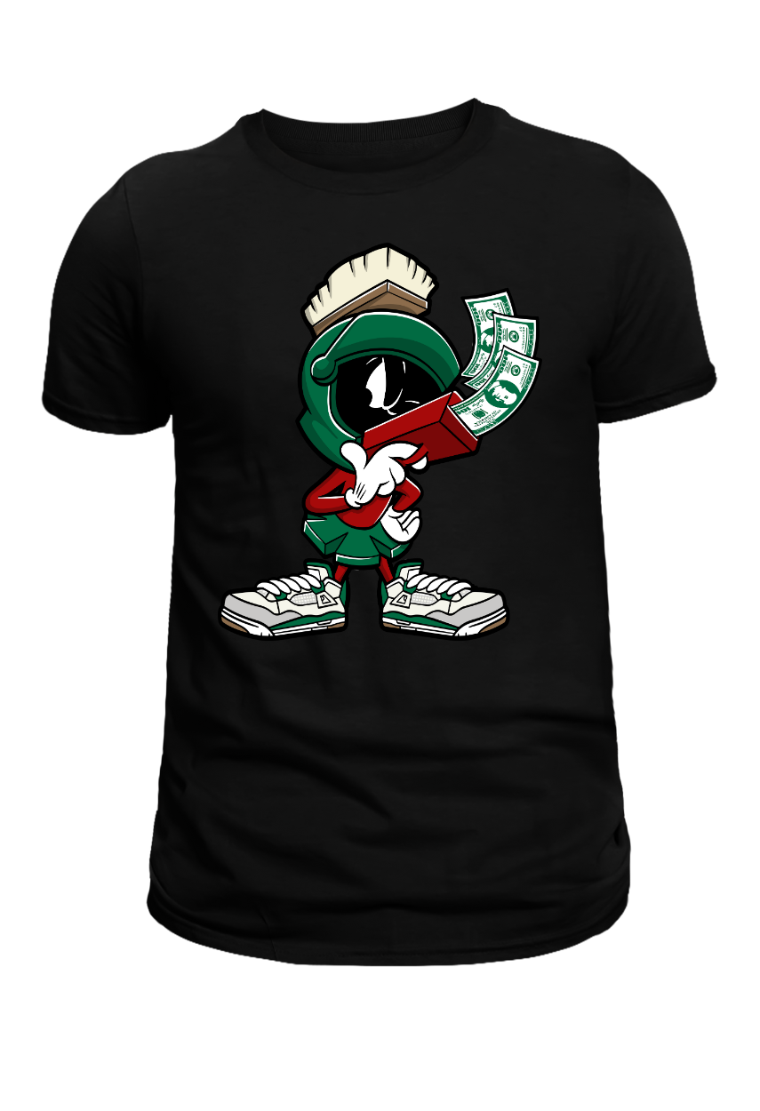 Marvin Martian Money Gun tee