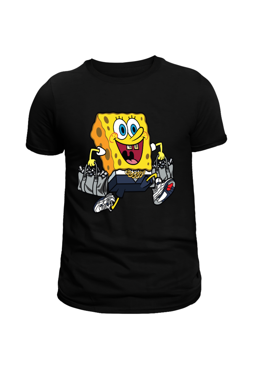 SpongeBob Midnight Navy tee